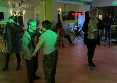 The Living Well Service Social Club Disco
